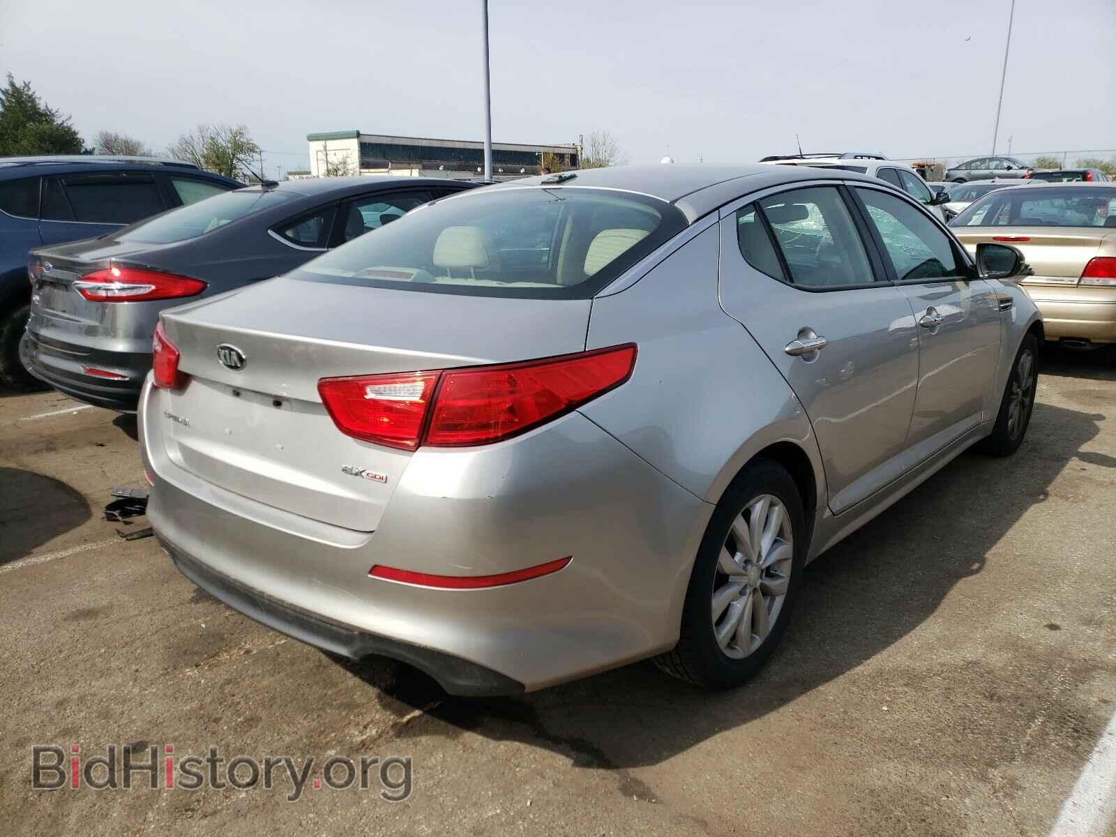 2015 KIA OPTIMA - VIN: 5XXGN4A76FG435390 - Фото 4