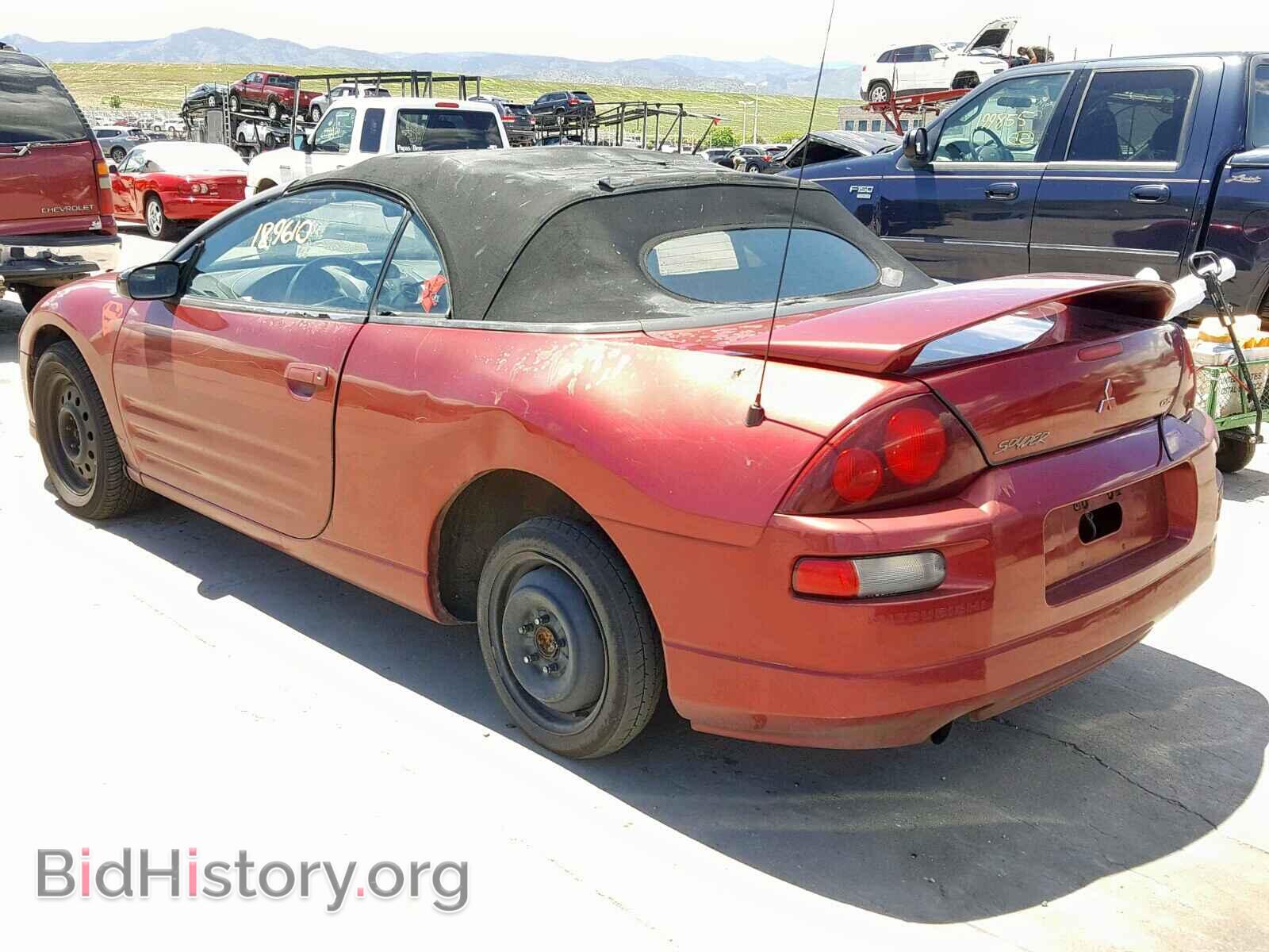 2001 MITSUBISHI ECLIPSE - VIN: 4A3AE45GX1E047816 - Фото 3
