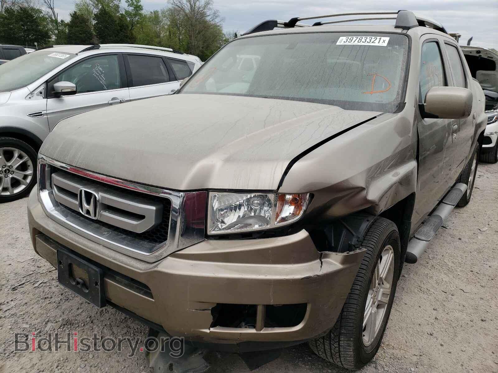 2010 HONDA RIDGELINE - VIN: 5FPYK1F59AB002572 - Фото 2