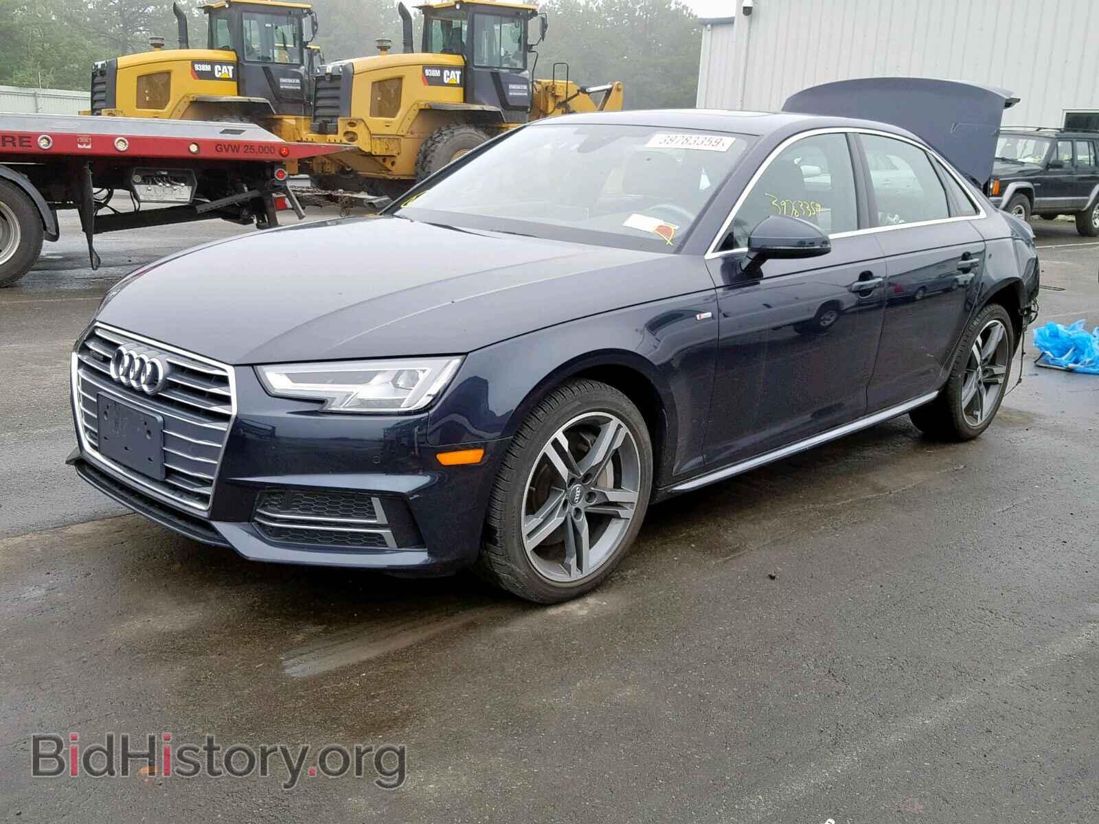 2017 AUDI A4 - VIN: WAUENAF46HN062408 - Фото 2