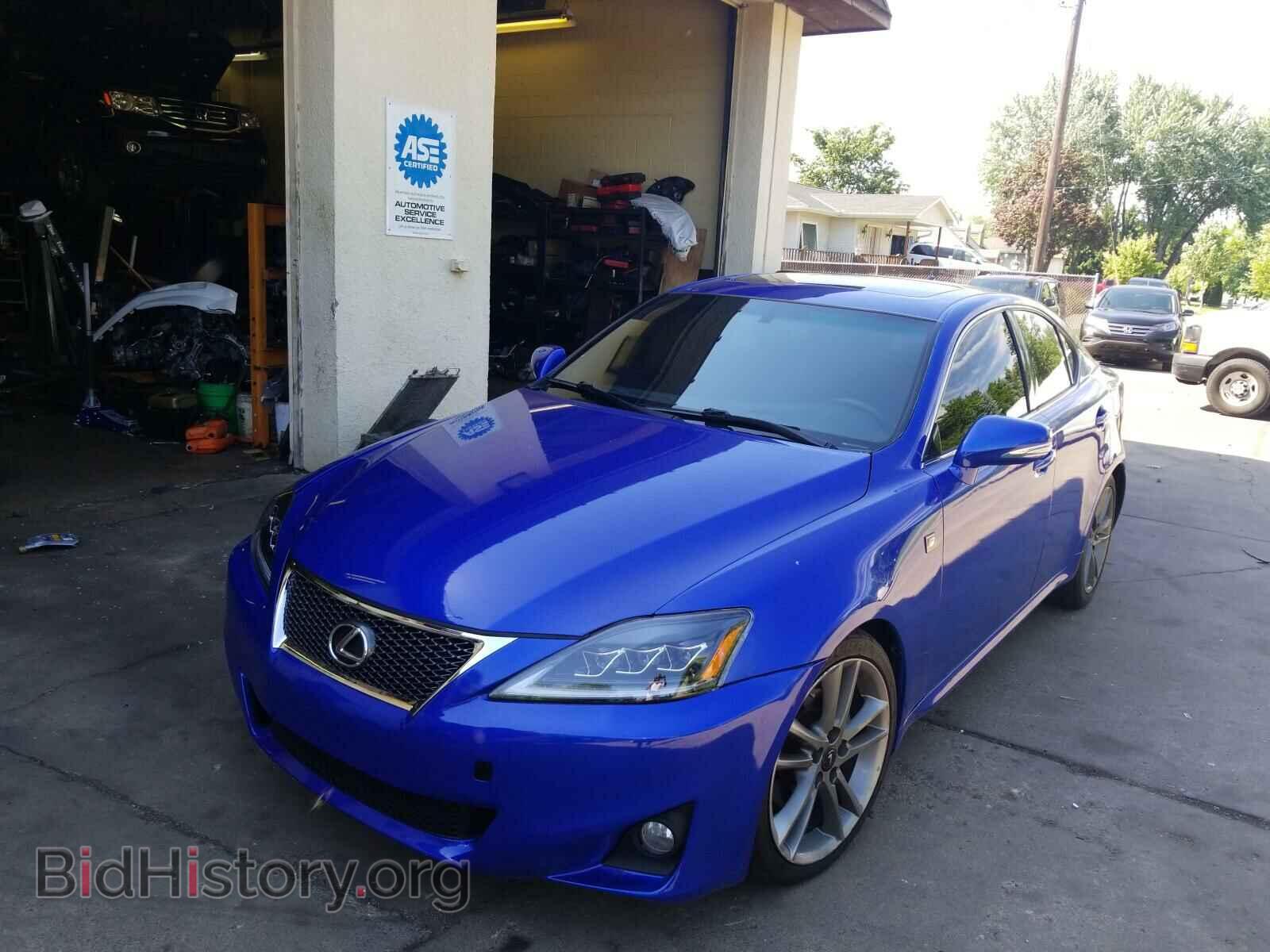 2012 LEXUS IS - VIN: JTHBF5C27C5172002 - Фото 2