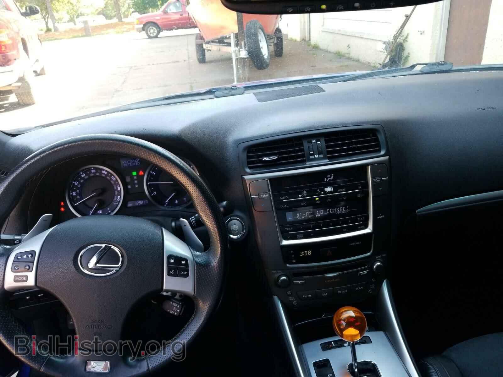 2012 LEXUS IS - VIN: JTHBF5C27C5172002 - Фото 9