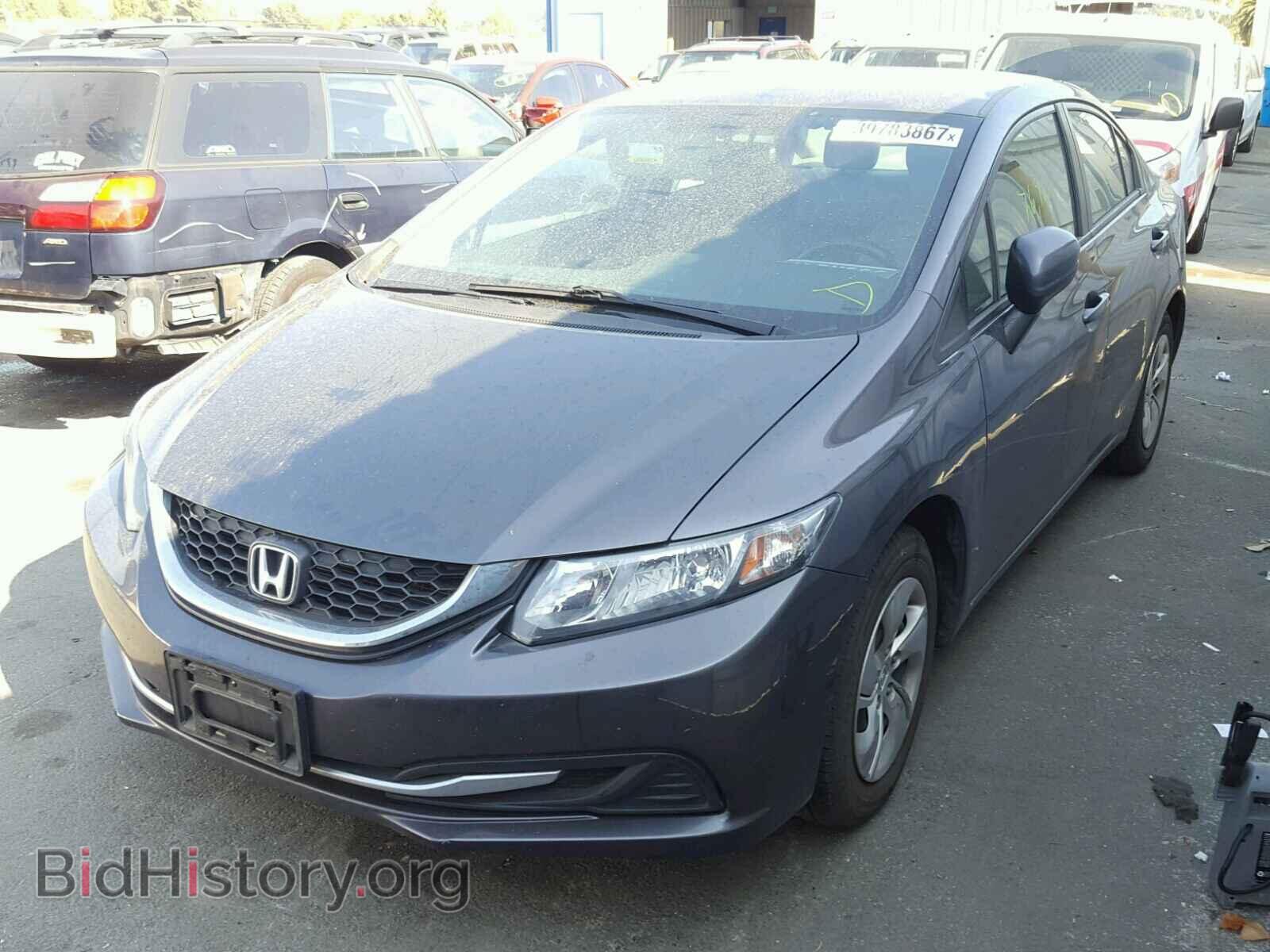 2014 HONDA CIVIC - VIN: 19XFB2F57EE251163 - Фото 2