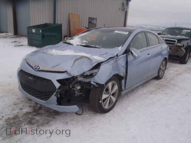 2012 HYUNDAI SONATA - VIN: KMHEC4A47CA046649 - Фото 2