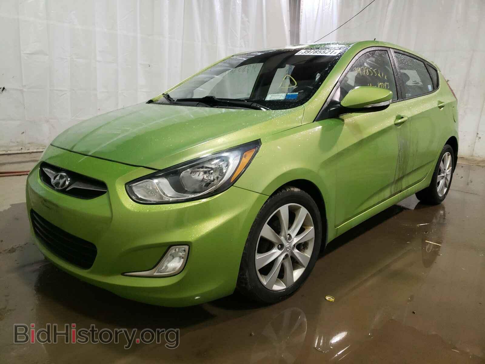 2013 HYUNDAI ACCENT - VIN: KMHCU5AE9DU065397 - Фото 2