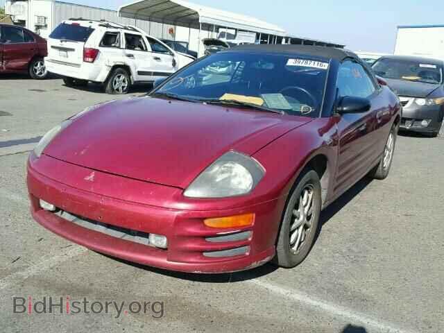 2001 MITSUBISHI ECLIPSE - VIN: 4A3AE45G41E118430 - Фото 2