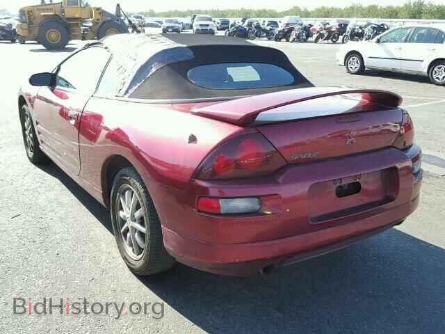 2001 MITSUBISHI ECLIPSE - VIN: 4A3AE45G41E118430 - Фото 3