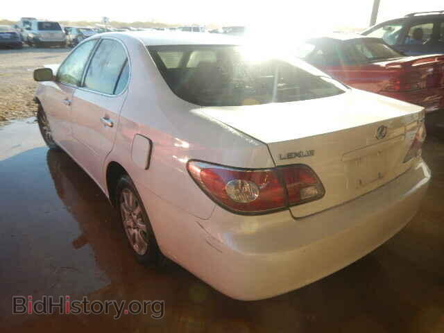 2003 LEXUS ES300 - VIN: JTHBF30G430139573 - Фото 3