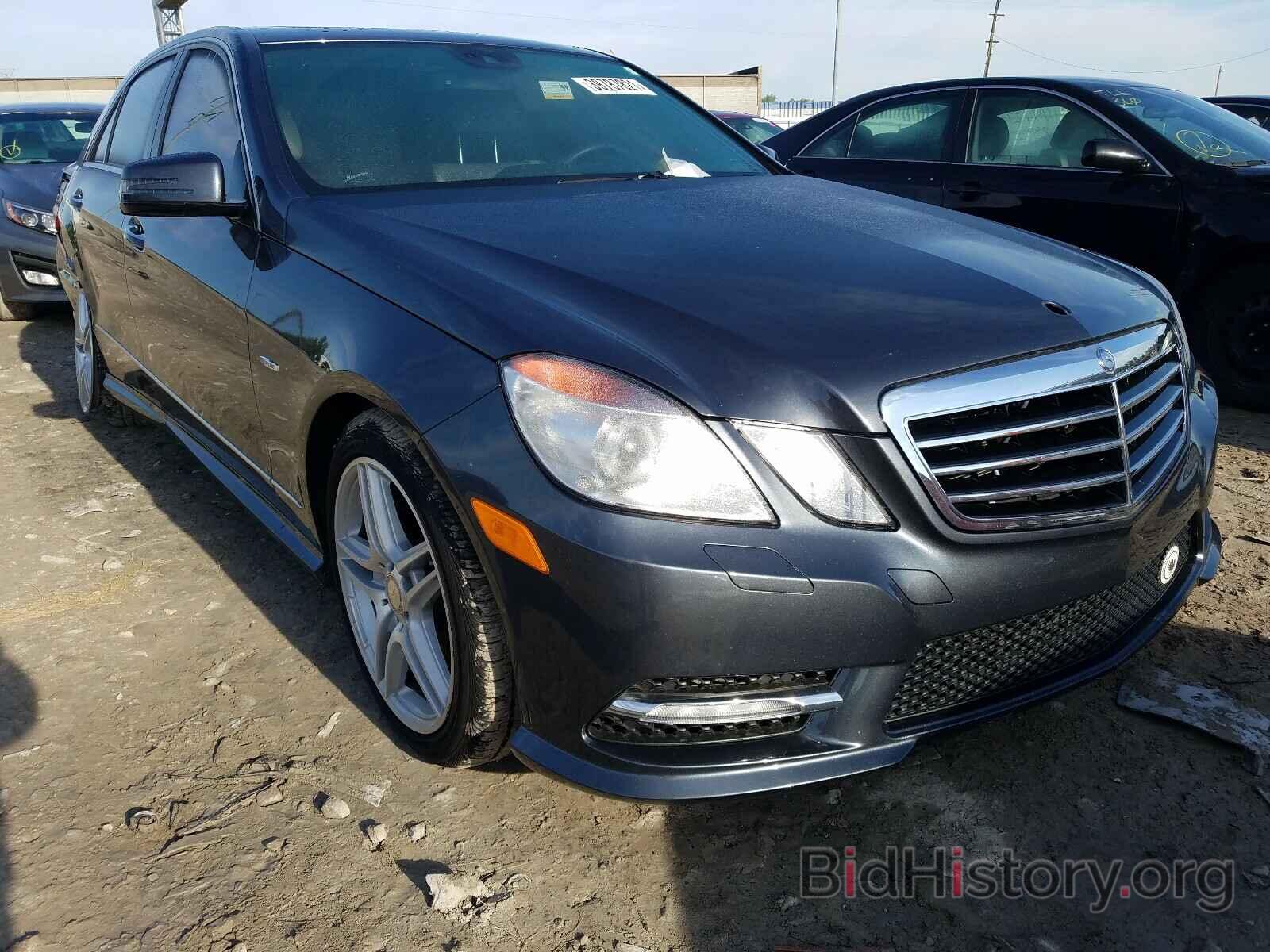 Photo WDDHF5KB1CA606473 - MERCEDES-BENZ E CLASS 2012