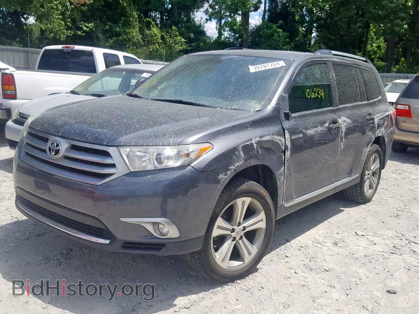 2012 TOYOTA HIGHLANDER - VIN: 5TDYK3EH9CS057909 - Фото 2