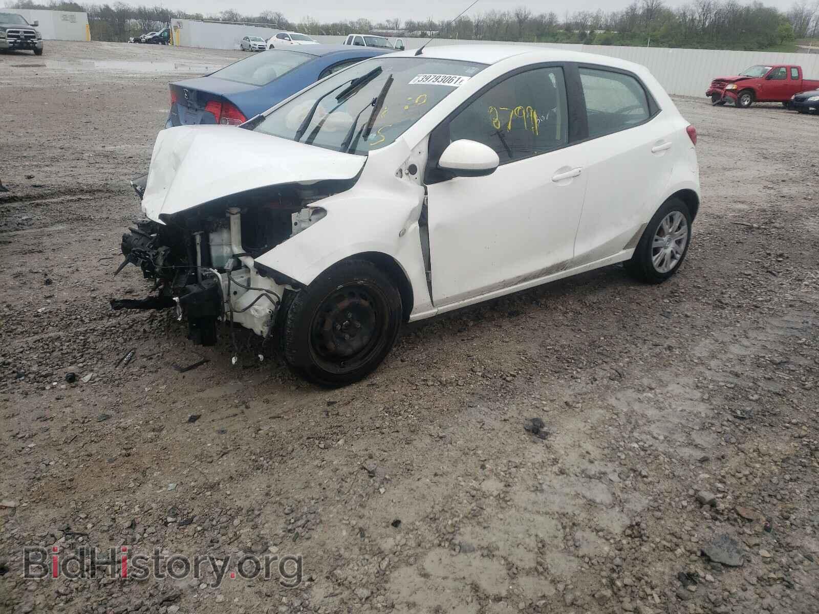 2011 MAZDA 2 - VIN: JM1DE1HZ7B0103057 - Фото 2