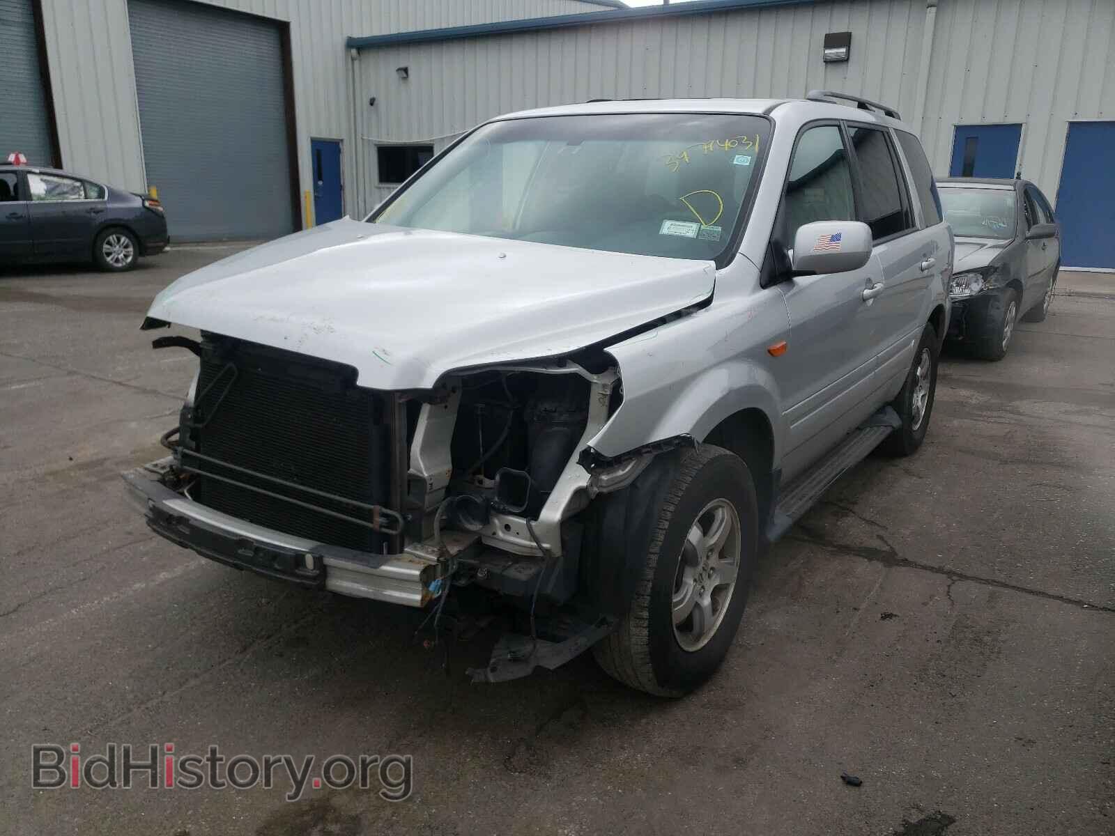 2006 HONDA PILOT - VIN: 2HKYF18686H563504 - Фото 2