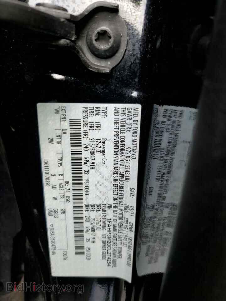 2012 FORD FOCUS - VIN: 1FAHP3M20CL274254 - Фото 12