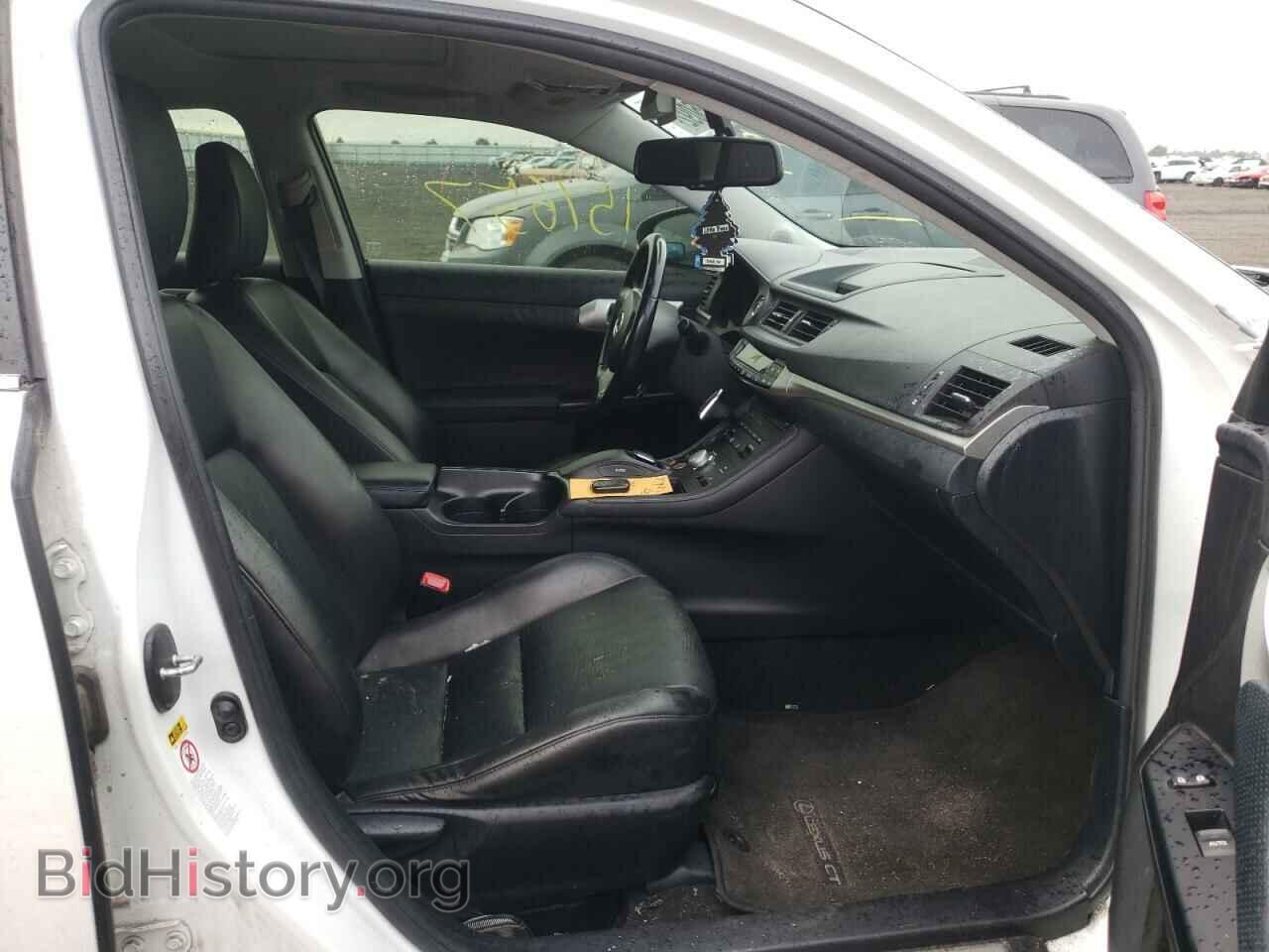 2011 LEXUS CT 200 - VIN: JTHKD5BH3B2037482 - Фото 5