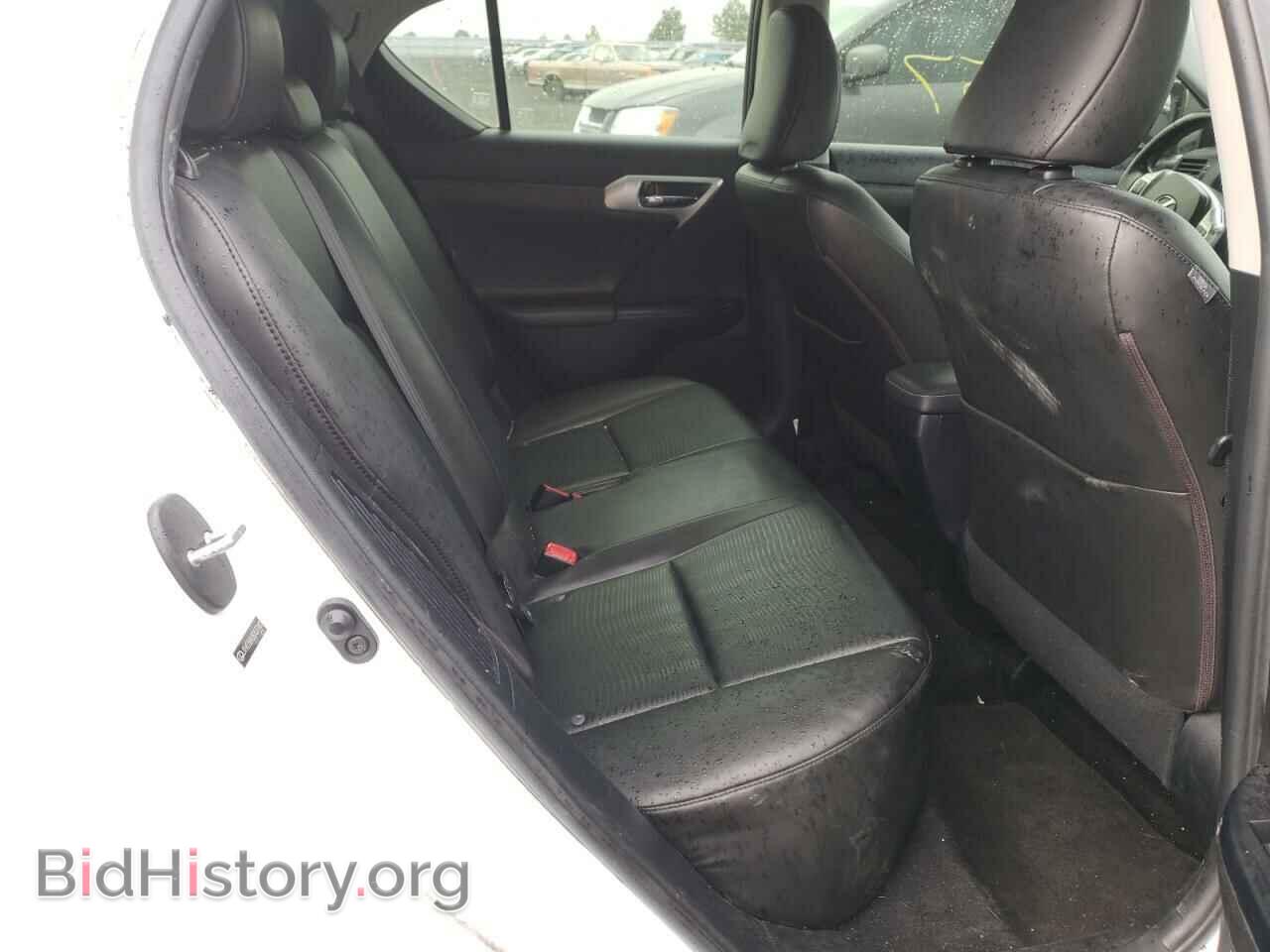 2011 LEXUS CT 200 - VIN: JTHKD5BH3B2037482 - Фото 6