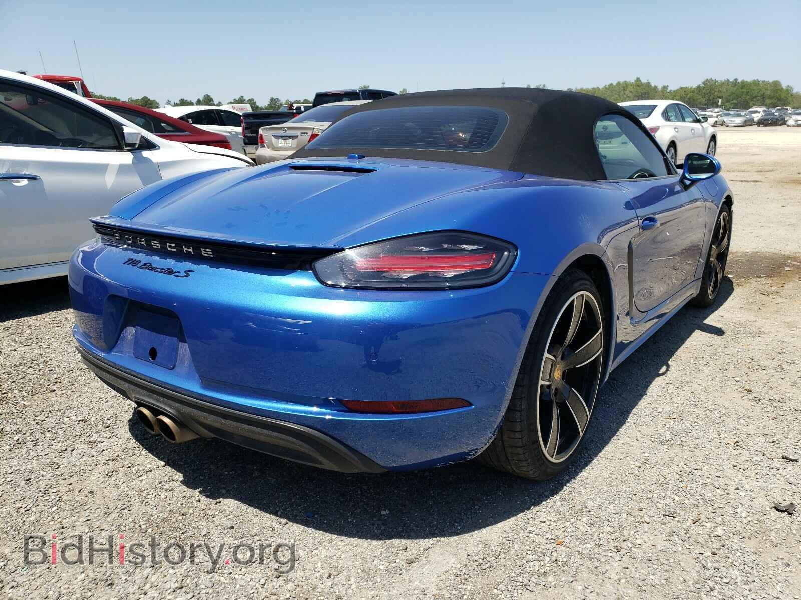 2017 PORSCHE BOXSTER - VIN: WP0CB2A84HS240885 - Фото 4