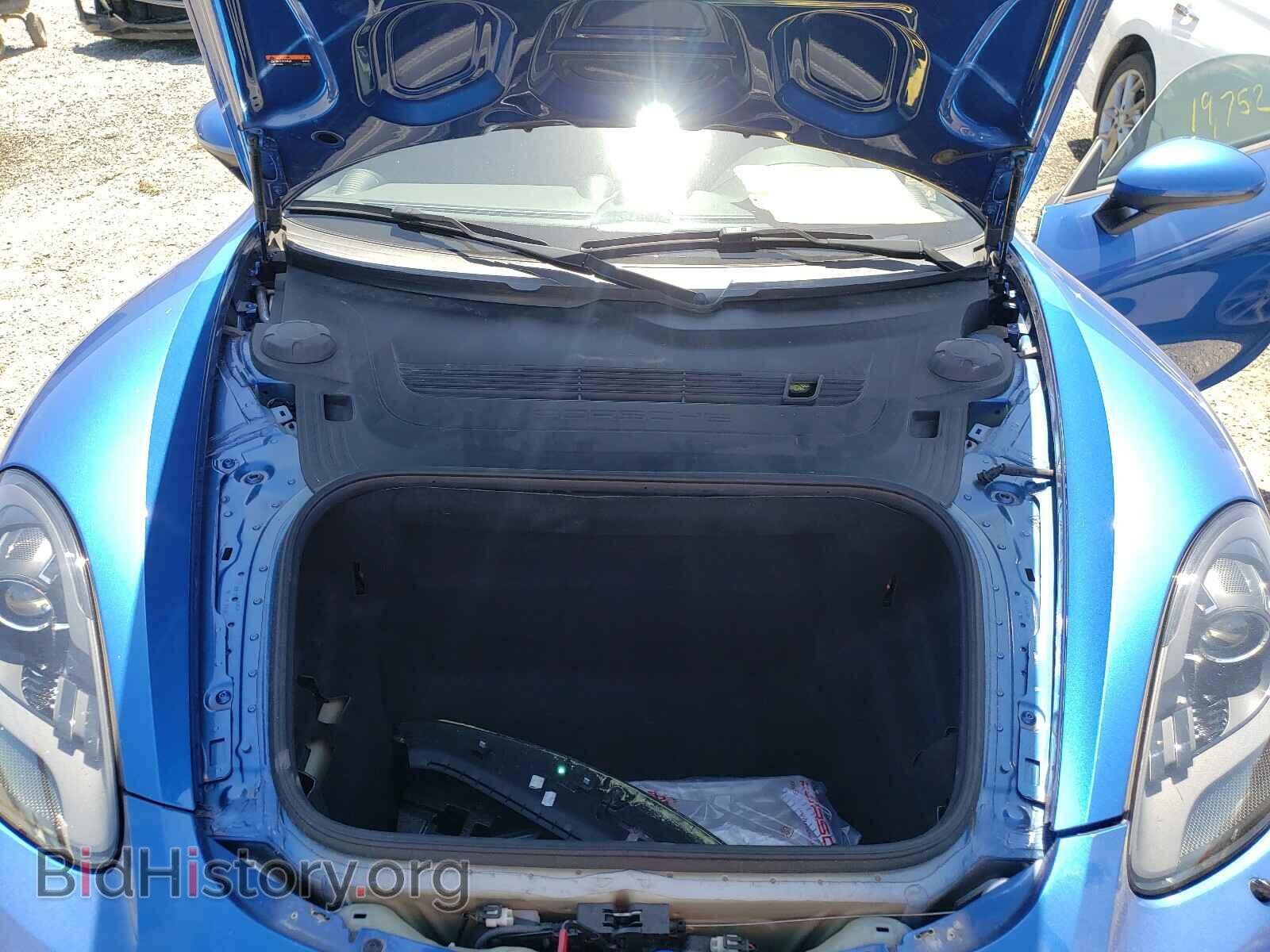 2017 PORSCHE BOXSTER - VIN: WP0CB2A84HS240885 - Фото 9