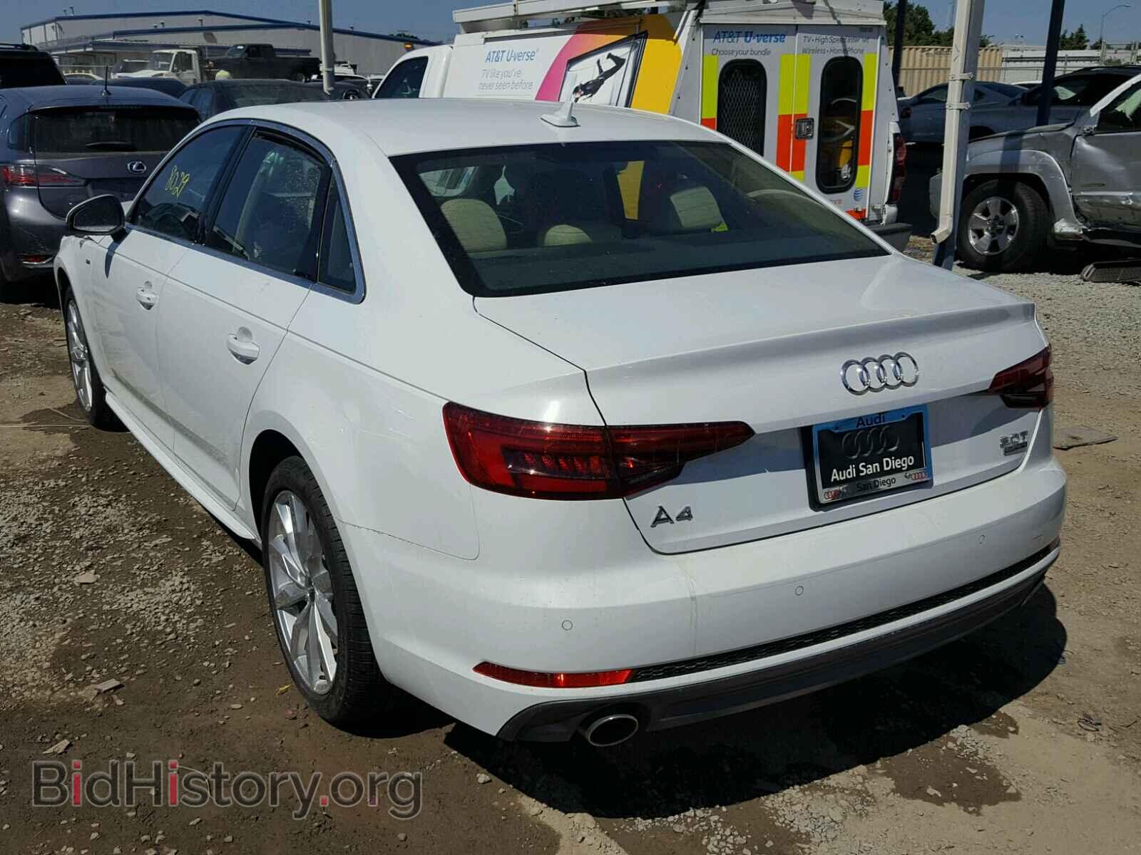 2017 AUDI A4 - VIN: WAUENAF43HN031682 - Фото 3