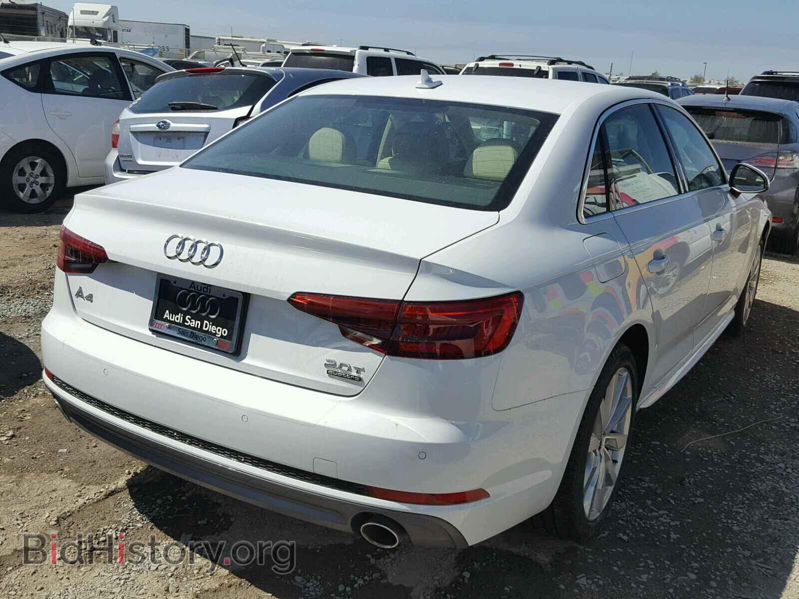 2017 AUDI A4 - VIN: WAUENAF43HN031682 - Фото 4