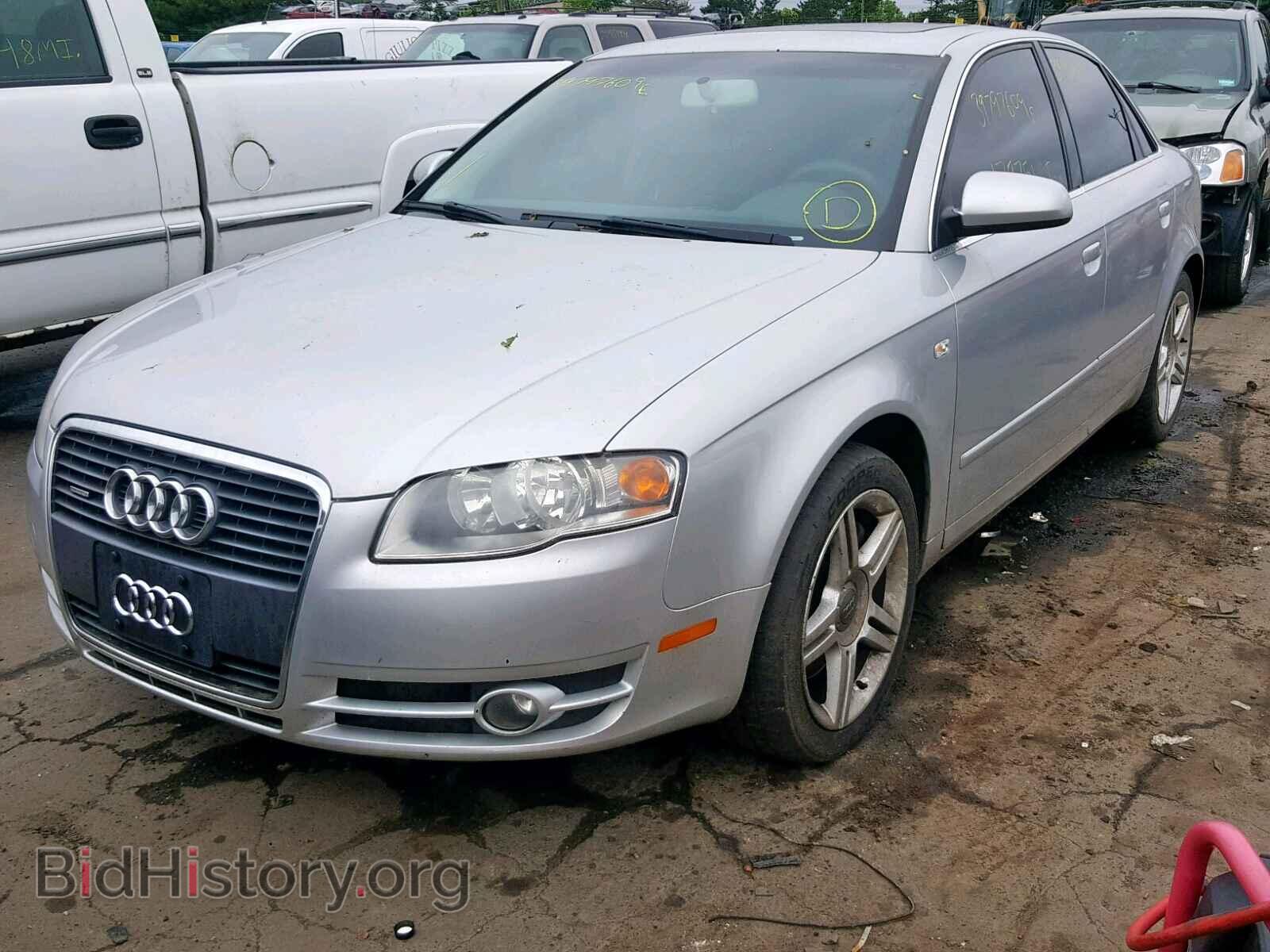 2007 AUDI A4 - VIN: WAUDF78E37A086057 - Фото 2