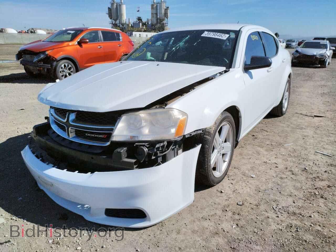 2013 DODGE AVENGER - VIN: 1C3CDZAB1DN706994 - Фото 2