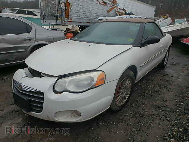 2004 CHRYSLER SEBRING - VIN: 1C3EL65R44N414399 - Фото 2