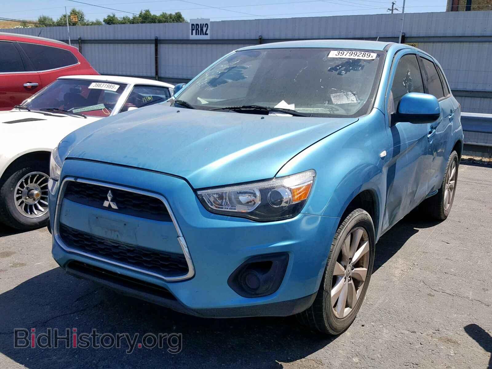 2014 MITSUBISHI OUTLANDER - VIN: 4A4AP3AU2EE011006 - Фото 2