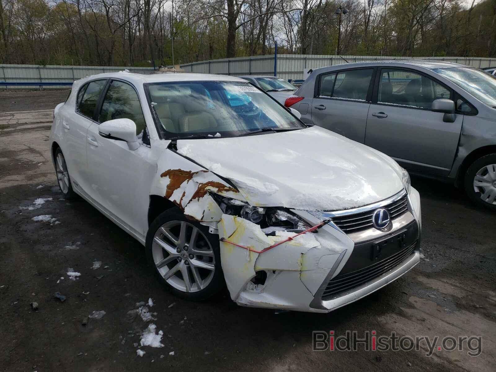 Photo JTHKD5BH2E2178886 - LEXUS CT 200 2014