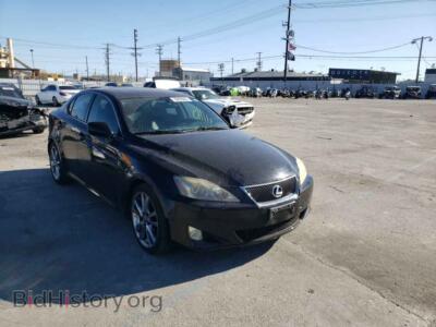 2007 Lexus IS IS 250, черный — VIN JTHBK262672040586, Copart