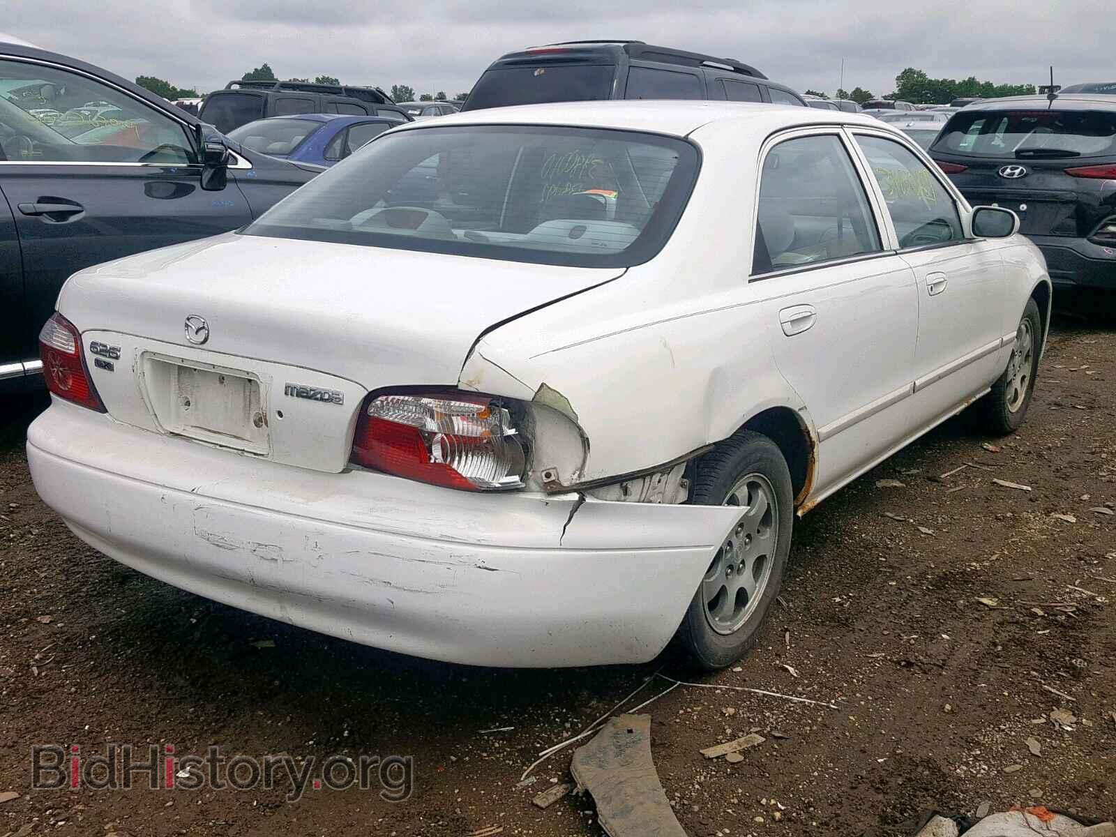 2000 MAZDA 626 - VIN: 1YVGF22C6Y5161090 - Фото 4