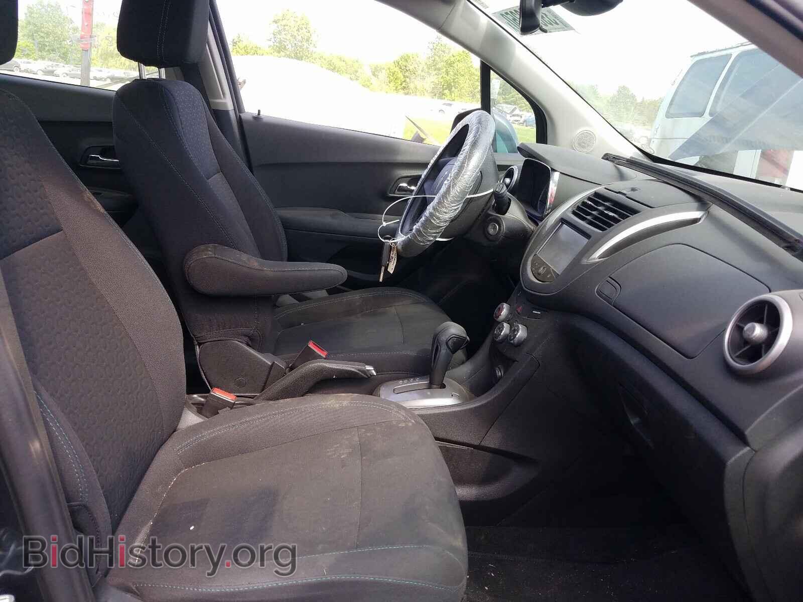 2016 CHEVROLET TRAX - VIN: 3GNCJKSB1GL214410 - Фото 5