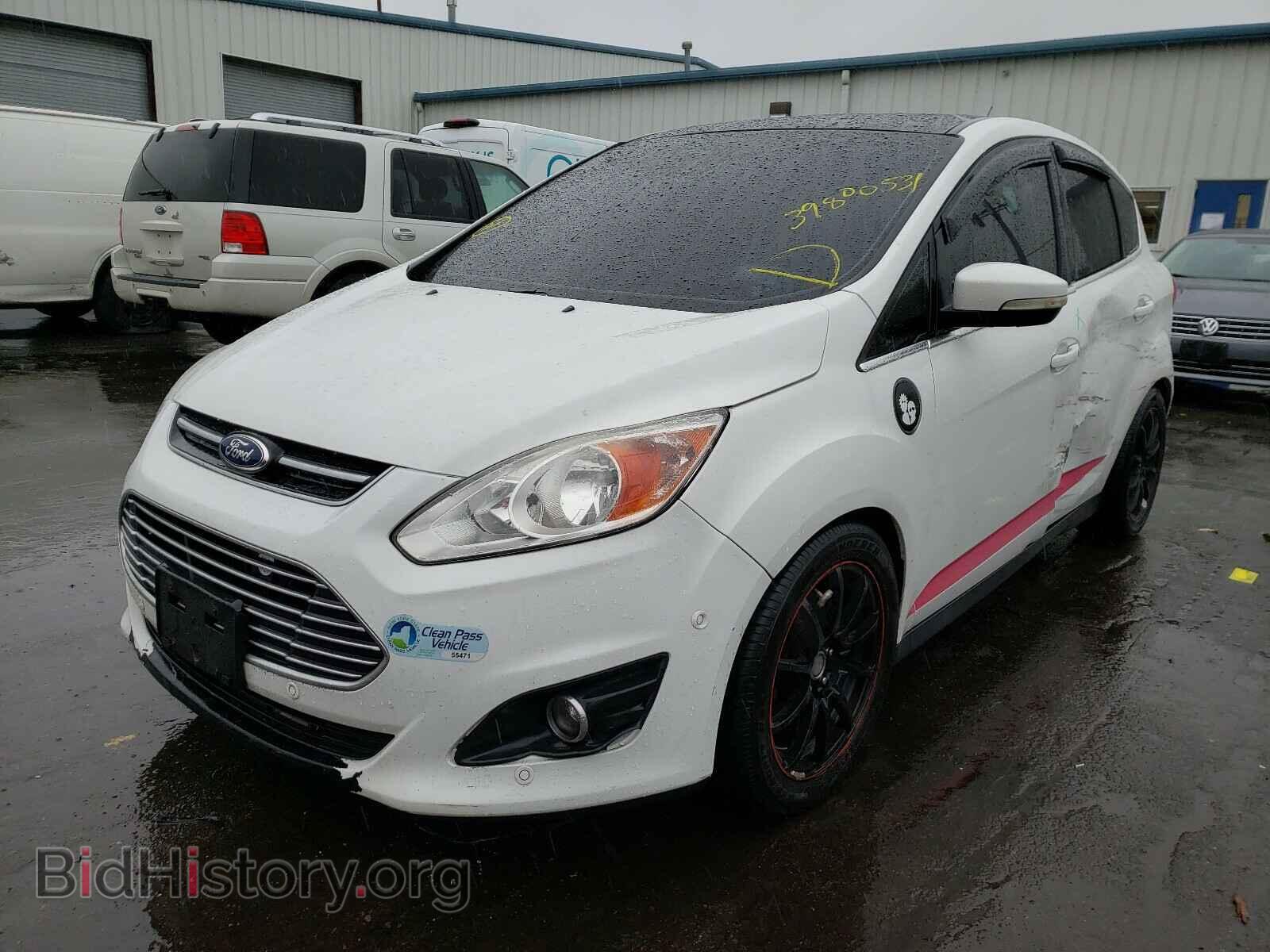 2013 FORD CMAX - VIN: 1FADP5CUXDL529037 - Фото 2