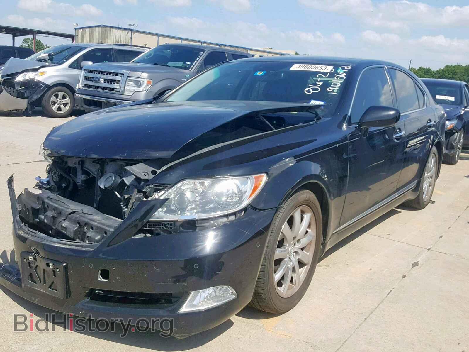 2008 LEXUS LS460 - VIN: JTHBL46F285070146 - Фото 2