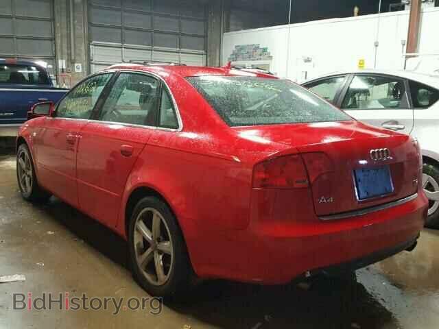 2007 AUDI A4 - VIN: WAUDH78E17A184613 - Фото 3