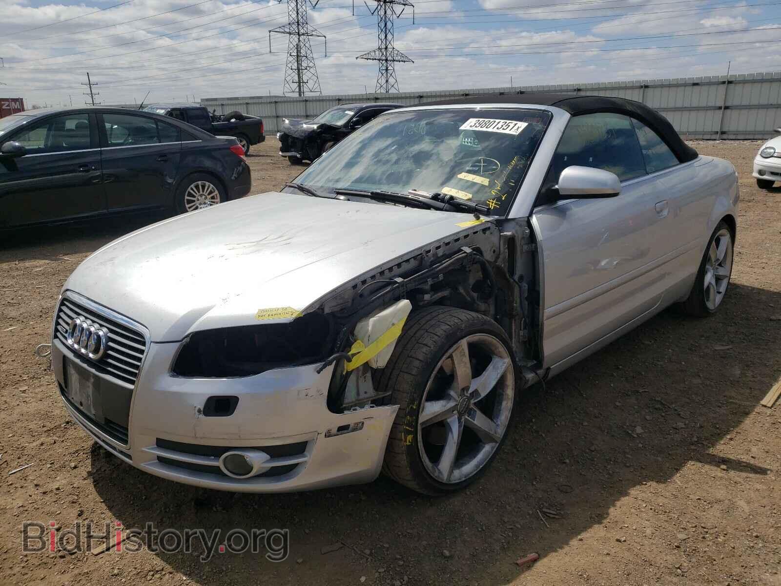 2007 AUDI A4 - VIN: WAUDH48H17K016652 - Photo 2
