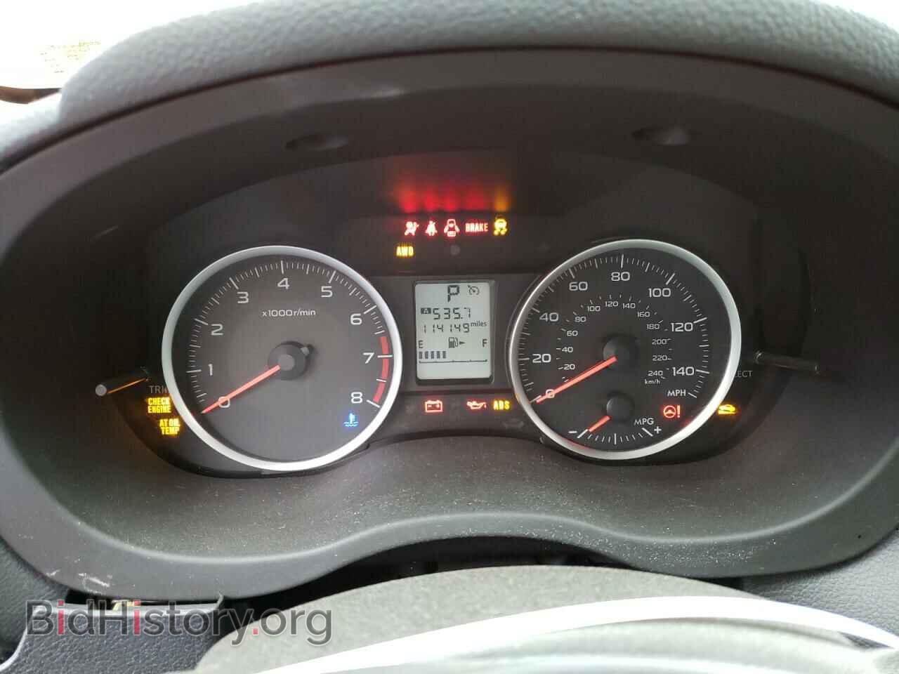 2013 SUBARU XV - VIN: JF2GPAWC1DH823255 - Фото 9