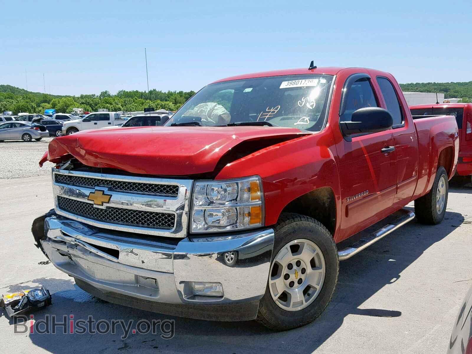 2013 CHEVROLET SILVERADO - VIN: 1GCRCSE01DZ378039 - Фото 2