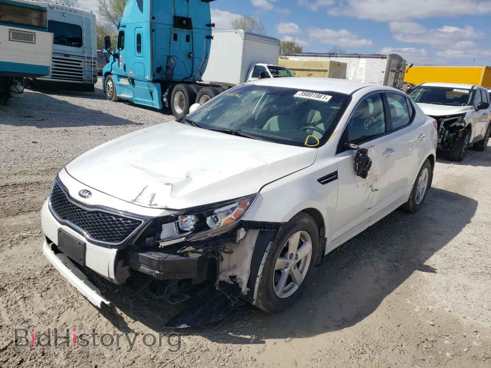 2015 KIA OPTIMA - VIN: KNAGM4A79F5547606 - Photo 2