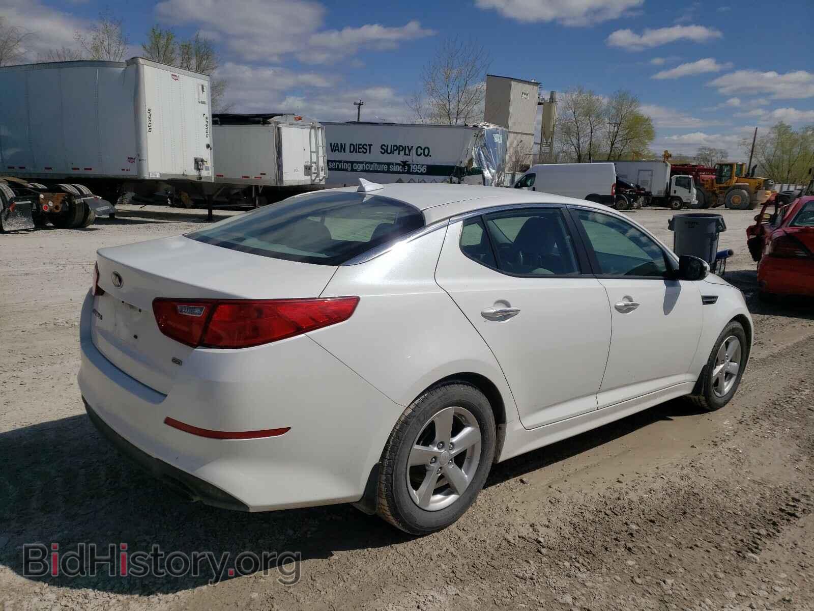 2015 KIA OPTIMA - VIN: KNAGM4A79F5547606 - Photo 4