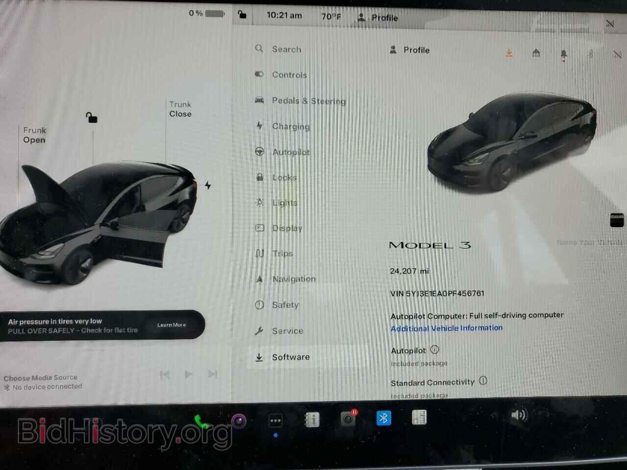 2023 TESLA MODEL 3 - VIN: 5YJ3E1EA0PF456761 - Фото 9