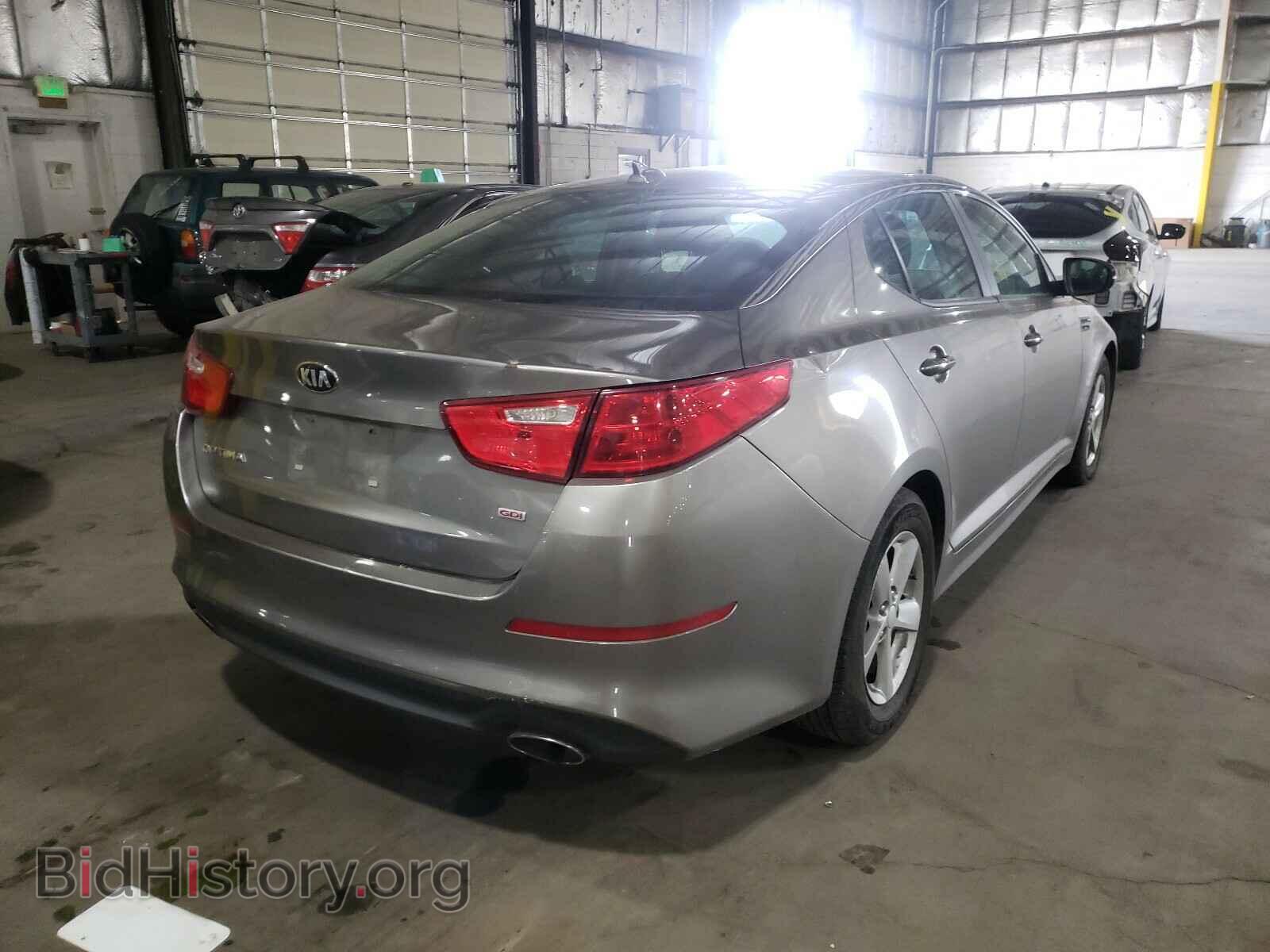2015 KIA OPTIMA - VIN: 5XXGM4A72FG384893 - Photo 4