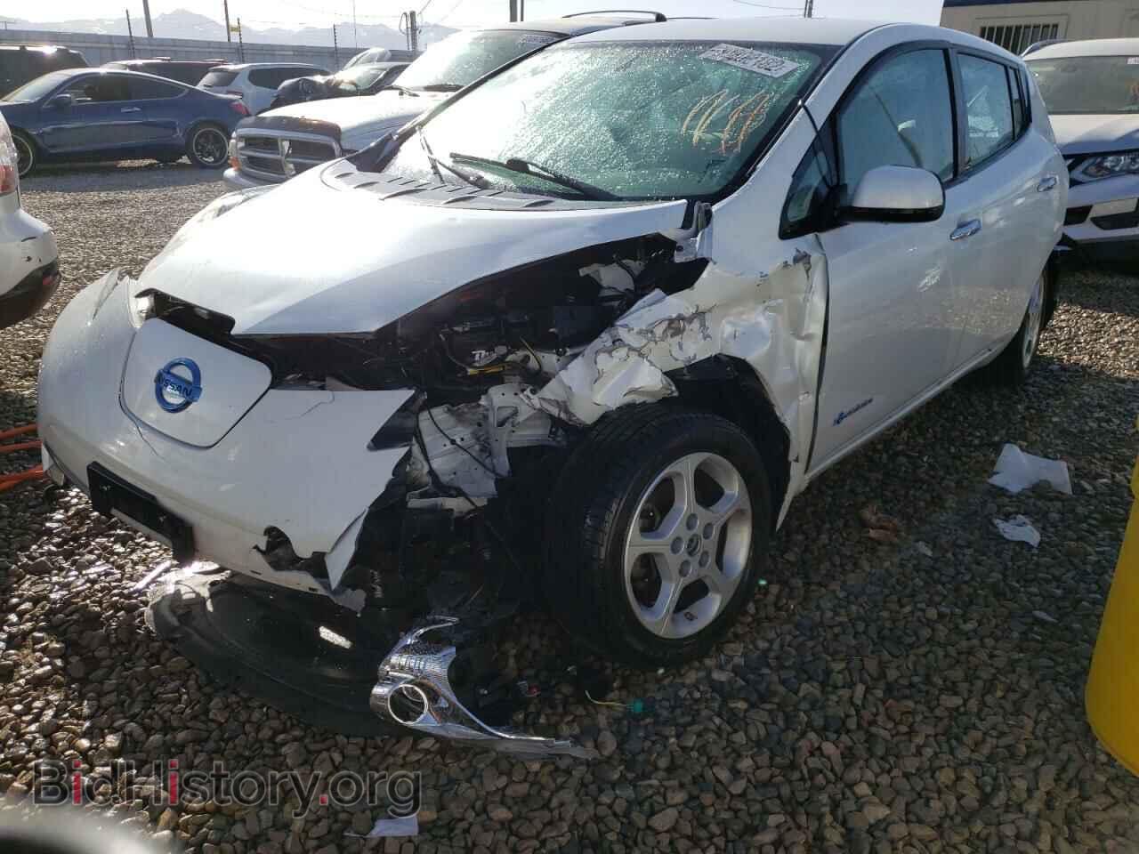 2013 NISSAN LEAF - VIN: 1N4AZ0CPXDC412259 - Фото 2