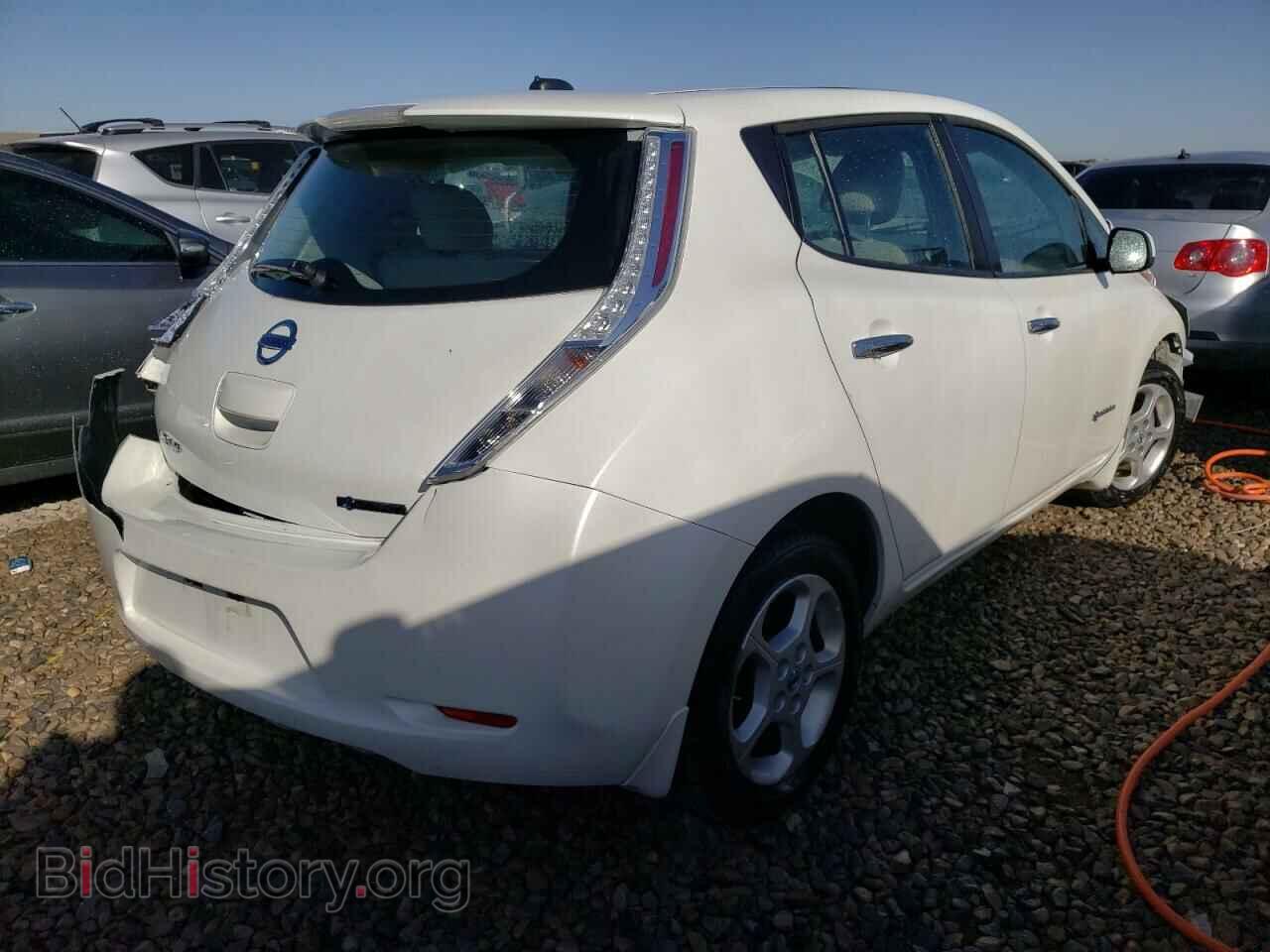 2013 NISSAN LEAF - VIN: 1N4AZ0CPXDC412259 - Фото 4