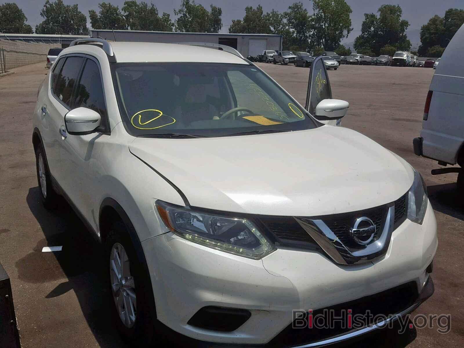 Photo KNMAT2MTXFP573905 - NISSAN ROGUE S 2015