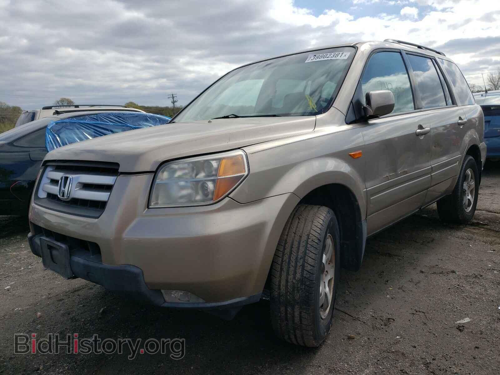 2007 HONDA PILOT - VIN: 5FNYF28757B028225 - Photo 2