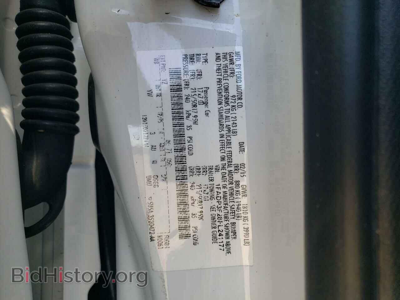 2015 FORD FOCUS - VIN: 1FADP3F28FL241177 - Фото 10