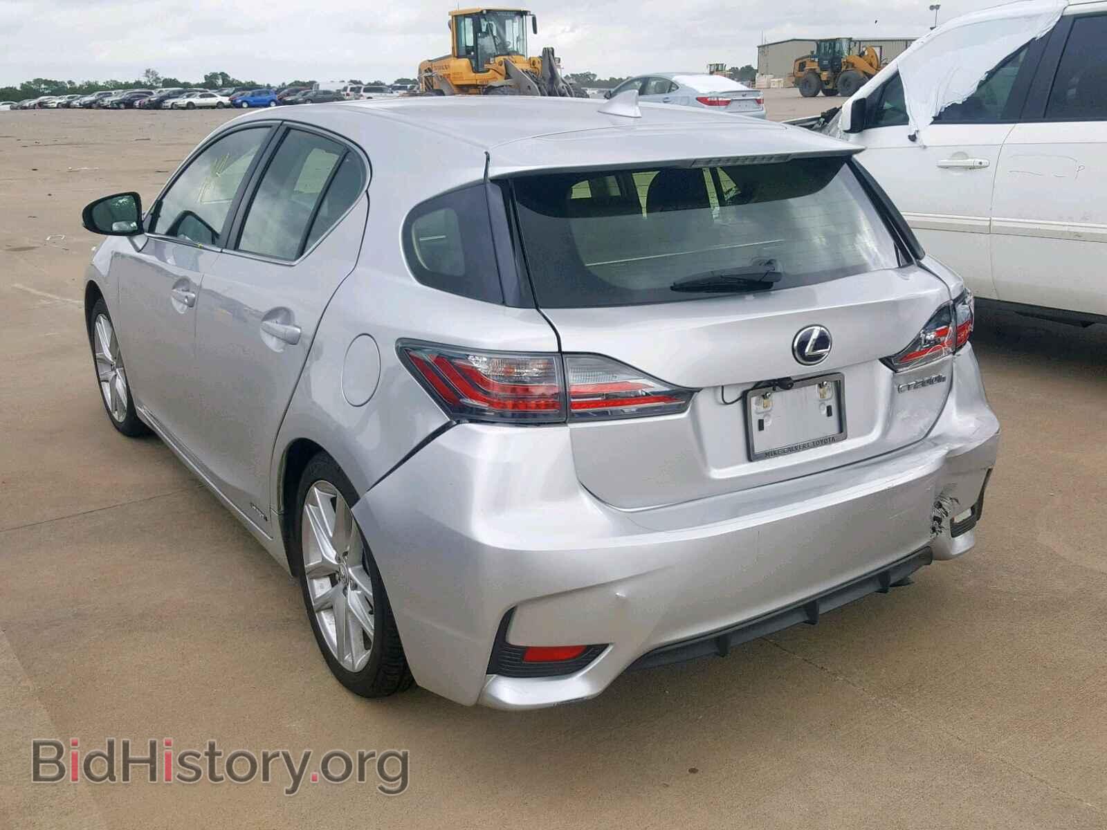 2014 LEXUS CT 200 - VIN: JTHKD5BH0E2189126 - Фото 3