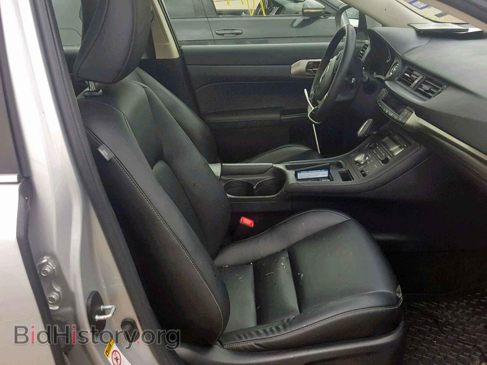2014 LEXUS CT 200 - VIN: JTHKD5BH0E2189126 - Фото 5