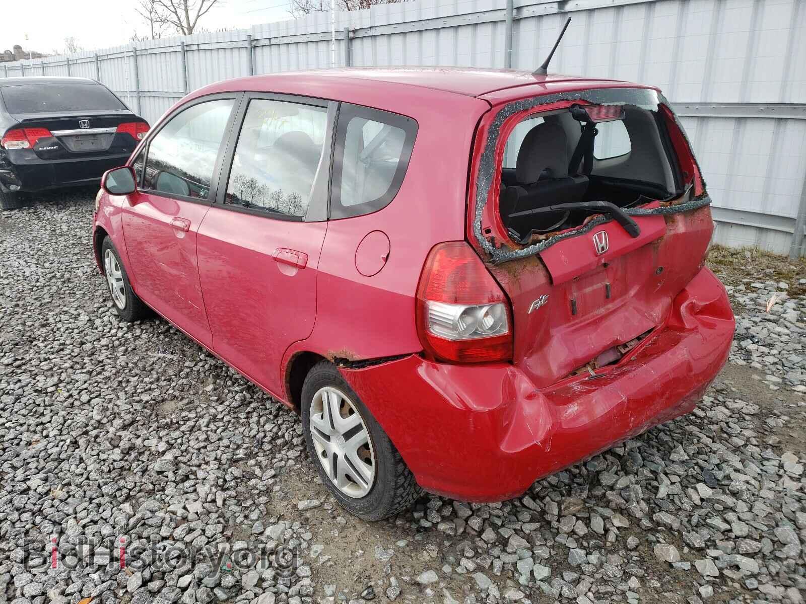 2007 HONDA FIT - VIN: JHMGD384X7S804458 - Фото 3