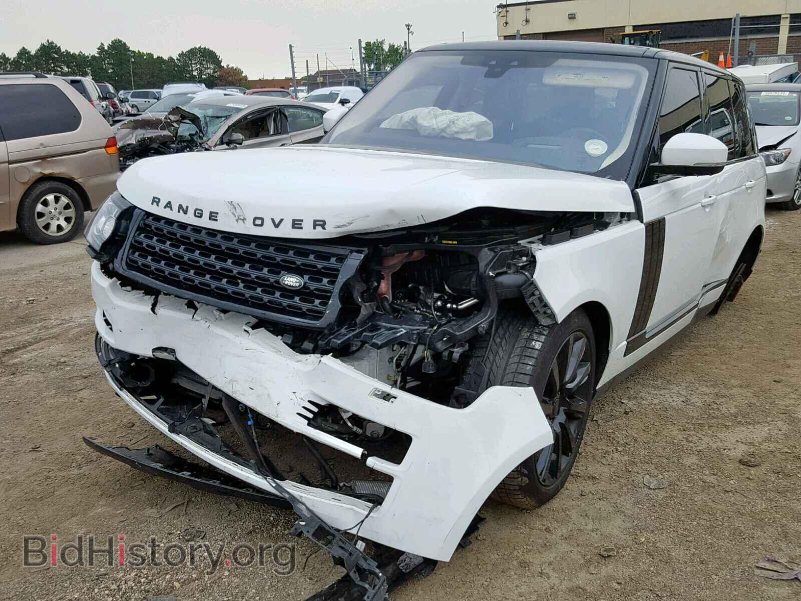 2017 LAND ROVER RANGE ROVE - VIN: SALGS2FE1HA351425 - Фото 2